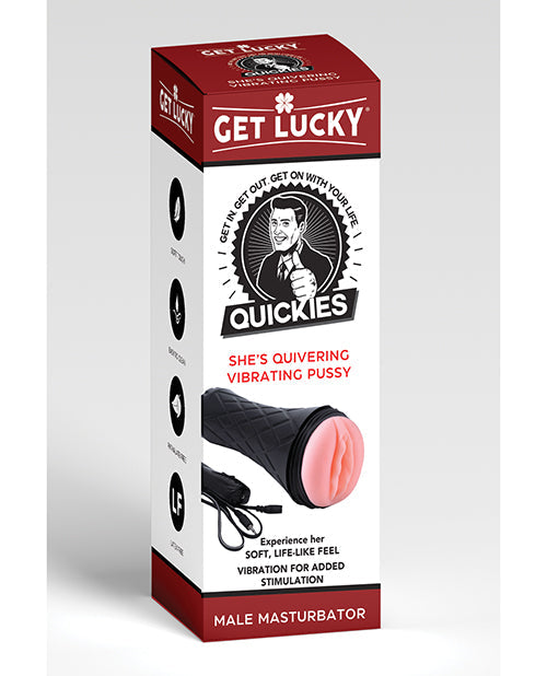 Masturbateur Get Lucky Quickies pour chattes tremblantes et vibrantes