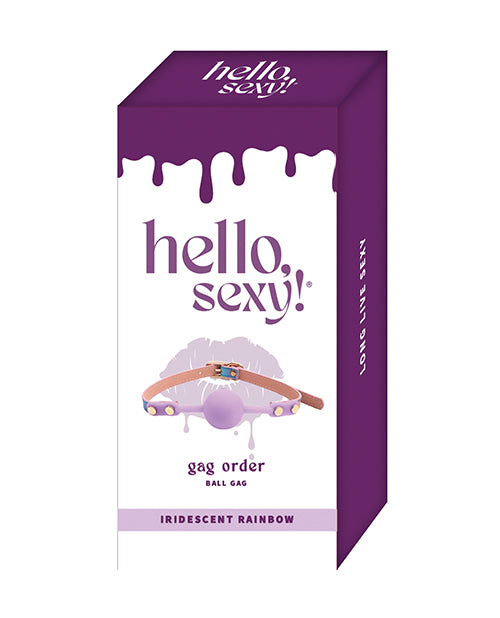 Salut Beauté ! Gag Order - Arc-en-ciel irisé