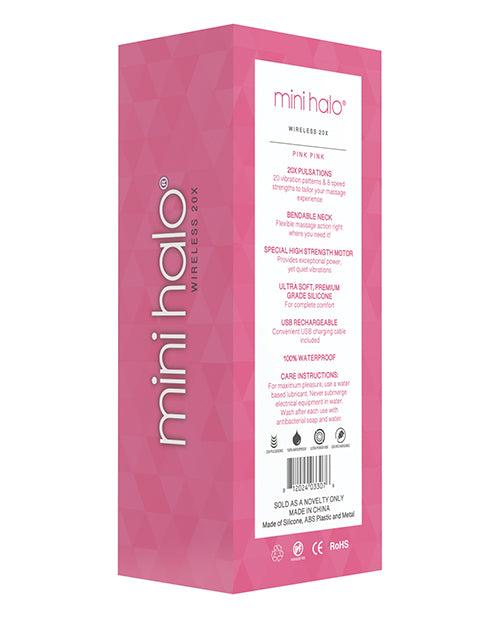 Mini-baguette Halo Wireless 20x - Rose