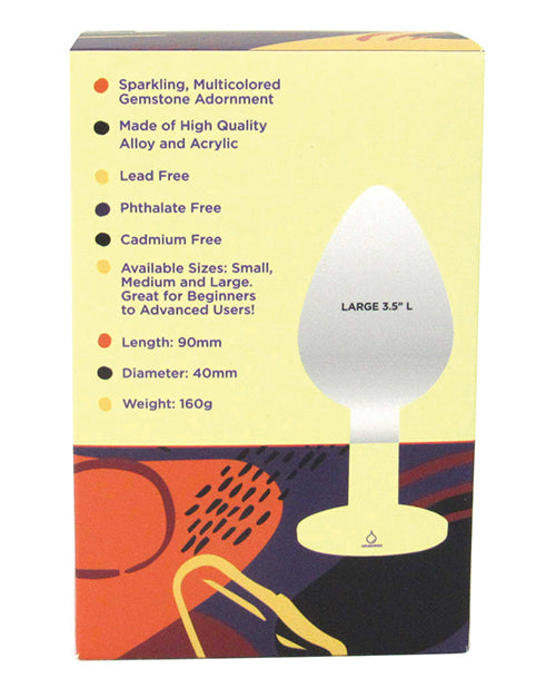 Bouchon métallique large Voodoo Walk – Argent