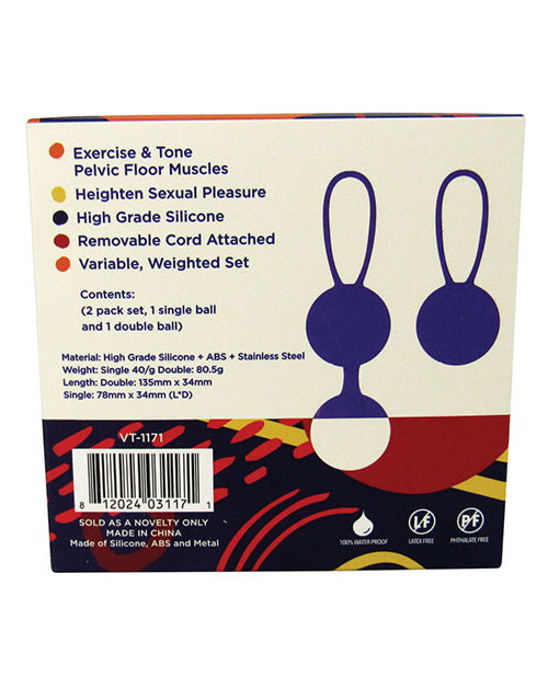 Bolas Kegel Voodoo - Paquete de 2