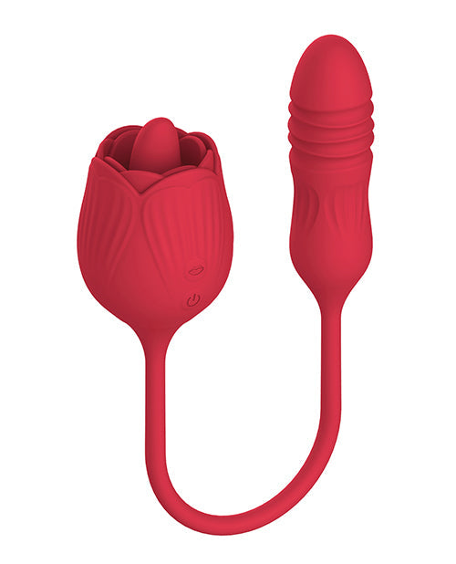 Voodoo Beso Lengua en la Mejilla - Rojo