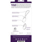 VeDO KIWI Rechargeable Insertable Bullet - Violet profond
