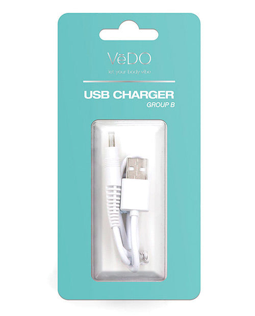 Cargador USB VeDO - Grupo B Blanco
