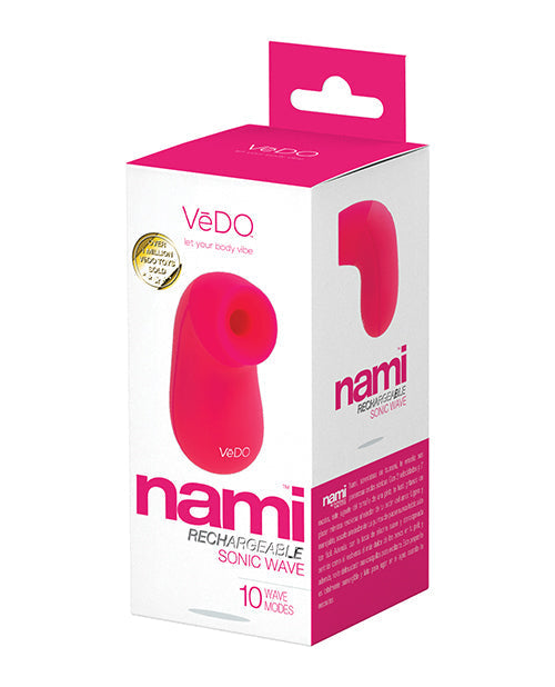VeDO Nami Vibromasseur Sonique Rechargeable - Rose Vif