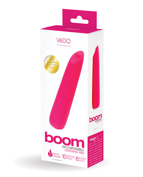 VeDO Boom Vibrateur Ultra Puissant Rechargeable - Rose