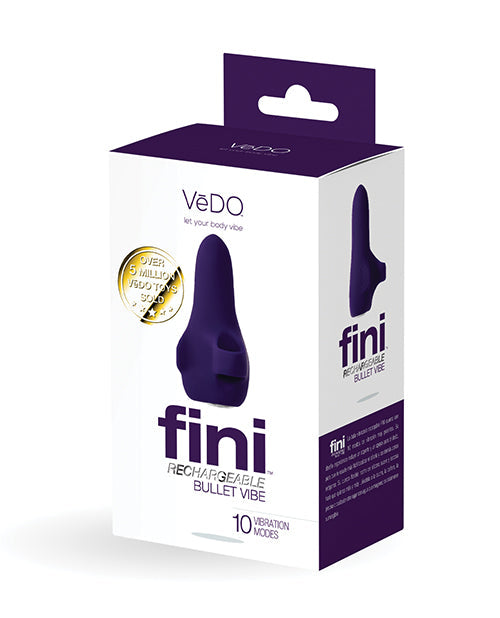 Vibrador bala recargable VeDO Fini - Púrpura