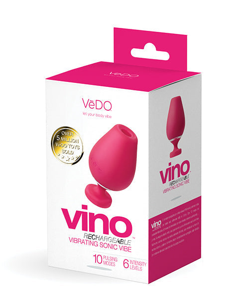 VeDO Vino Vibrador sónico recargable - Rosa
