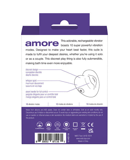 VeDo Amore Vibromasseur rechargeable - Violet