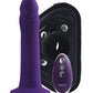 VeDO Diki Dildo vibrador recargable con arnés - Morado oscuro