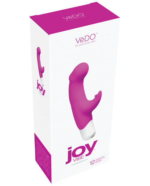 VeDO Joy Mini Vibrador de Conejo | Vibrador Rosa para Punto G Hot in Bed | Vibrador de Clítoris Impermeable | El Mejor Vibrador para Mujeres