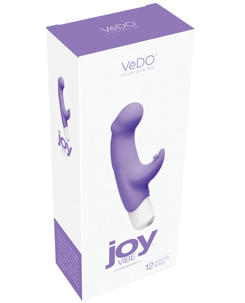 VeDO Joy Mini Conejo Vibrador | Vibrador Pequeño Orgasmic Orchid | Vibrador Punto G 12x | El Mejor Vibrador para Mujeres
