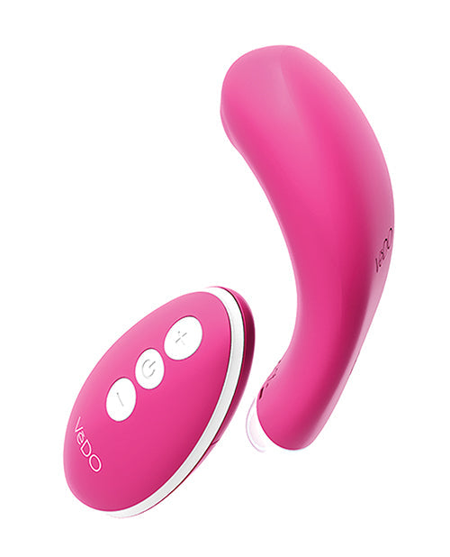 Mini-vibromasseur VeDO Niki rechargeable - Rose Foxy