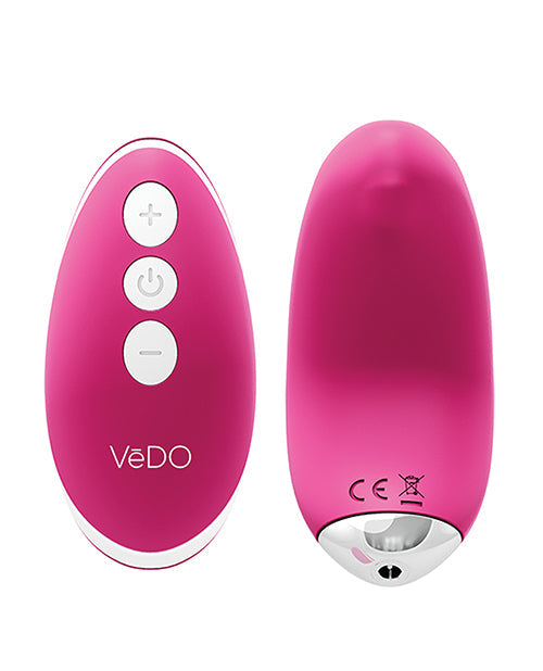 Mini-vibromasseur VeDO Niki rechargeable - Rose Foxy