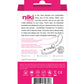 Mini-vibromasseur VeDO Niki rechargeable - Rose Foxy