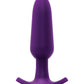 VeDO Bump Plus Vibro-plug Anal Télécommandé Rechargeable – Violet Foncé