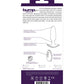 VeDO Bump Plus Vibro-plug Anal Télécommandé Rechargeable – Violet Foncé