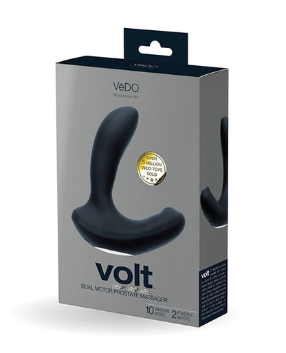 Vibrador de próstata recargable VeDo Volt - Negro
