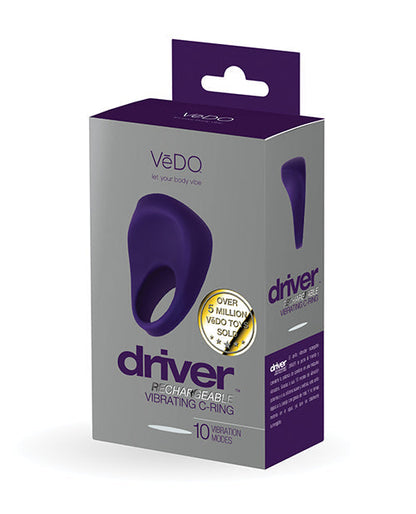 Anillo vibrador recargable VeDO Driver - Morado