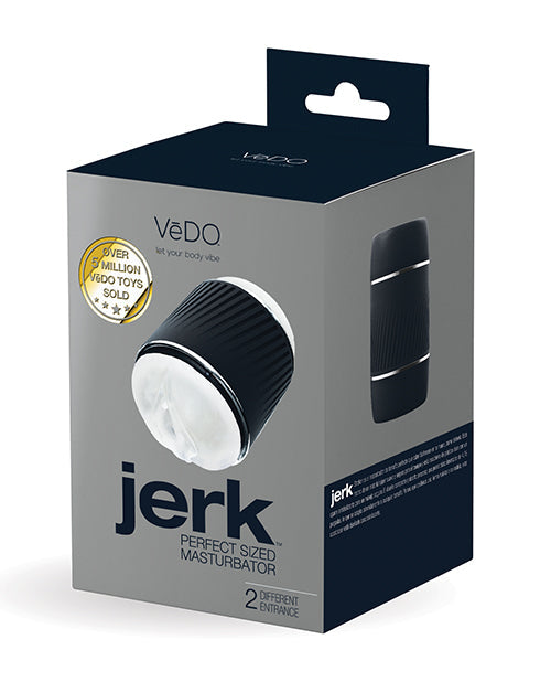 VeDO Gaine de masturbation « Jerk » – Noir/Transparent