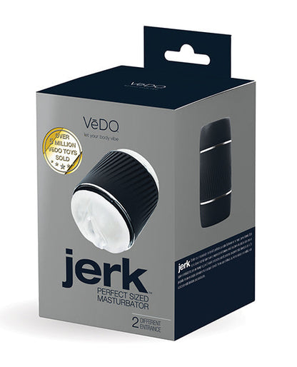 VeDO Gaine de masturbation « Jerk » – Noir/Transparent