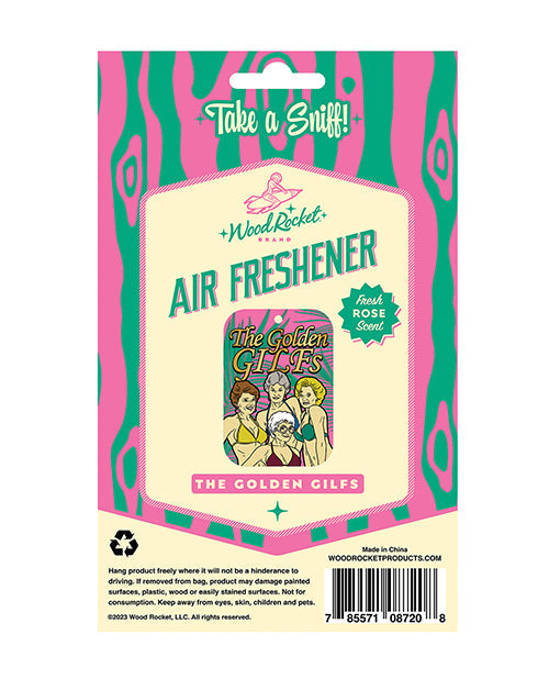 Désodorisant en forme de pêche avec doigt d'honneur Wood Rocket - Cologne