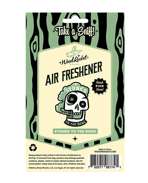 Désodorisant Wood Rocket "Stoned to the Bone" - Pin