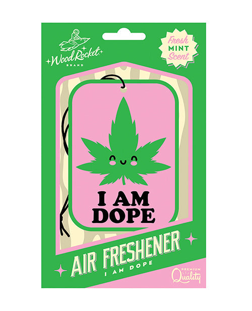 Désodorisant Wood Rocket I am Dope - Menthe