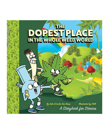 Wood Rocket El Lugar Más Guay de Todo el Mundo de la Marihuana Libro de Cuentos para Adultos