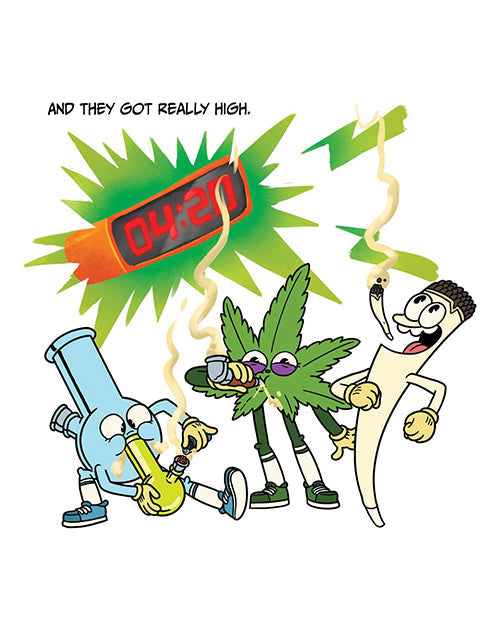 Wood Rocket El Lugar Más Guay de Todo el Mundo de la Marihuana Libro de Cuentos para Adultos