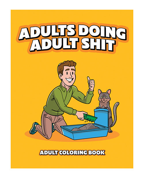 Livre de Coloriage Wood Rocket pour Adultes faisant des Choses d'Adultes