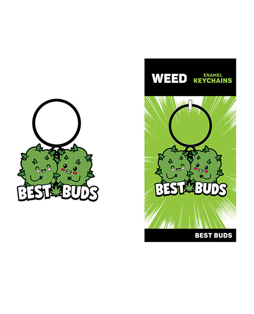 Porte-clés Meilleures Amies Bois Rocket Weed - Vert