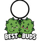 Porte-clés Meilleures Amies Bois Rocket Weed - Vert