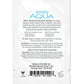 Lubricante a base de agua Wicked Sensual Care Simply Aqua - 0.1 oz