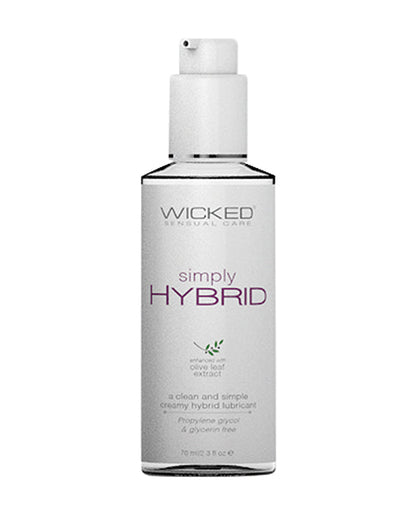 Lubrifiant Wicked Sensual Care Simply Hybrid - 65 ml