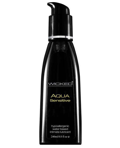 Lubrifiant hypoallergénique à base d'eau Wicked Sensual Care Aqua Sensitive - 236 ml Sans parfum