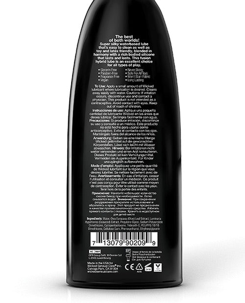 Lubrifiant hybride Wicked Sensual Care - 236 ml Sans parfum