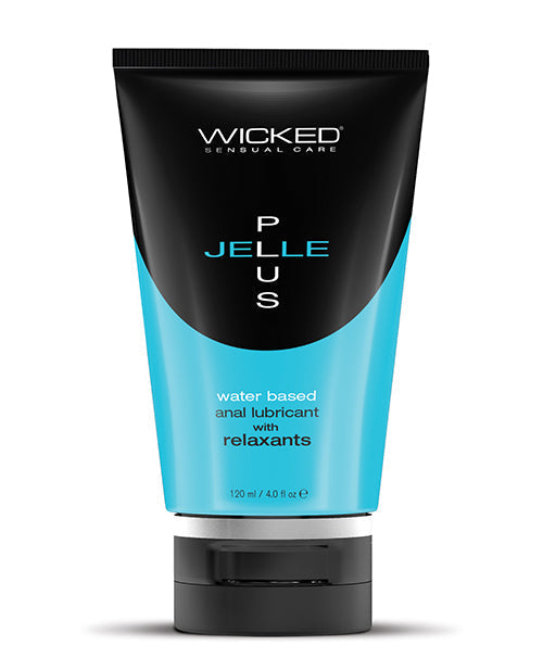 Lubricante Anal a Base de Agua con Relajantes Jelle Plus de Wicked Sensual Care - 4 oz