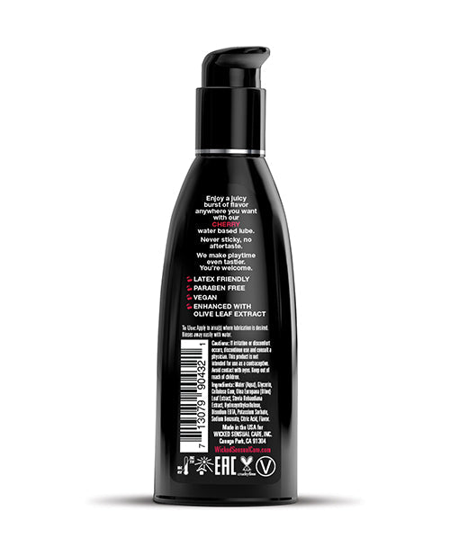 Wicked Sensual Care Lubrifiant à base d'eau - Cerise 60 ml
