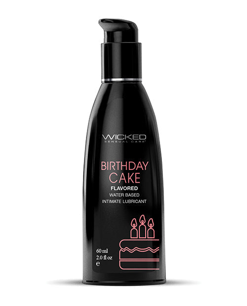 Lubrifiant à base d'eau Wicked Sensual Care - Gâteau d'anniversaire 2 oz