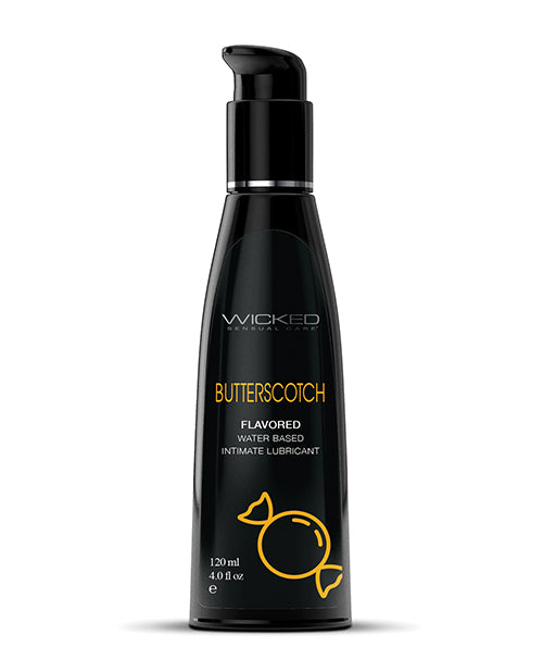Lubrifiant à base d'eau Wicked Sensual Care Aqua - 118 ml Caramel écossais