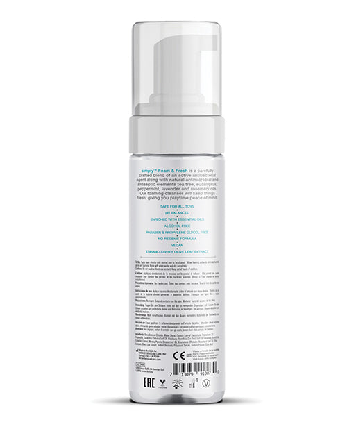 Nettoyant pour jouets Wicked Sensual Care Simply Foam & Fresh - 207 ml