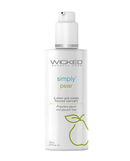 Wicked Sensual Care Simply Lubricante a Base de Agua - Pera de 2.3 oz