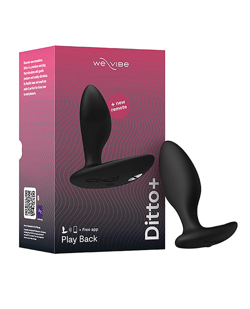 We-Vibe Ditto+ - Negro Satinado