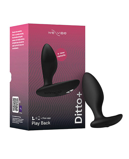 We-Vibe Ditto+ - Negro Satinado