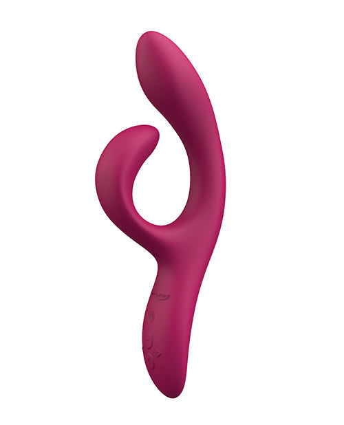Vibromasseur We-Vibe Nova 2 contrôlé par application | Vibromasseur lapin flexible | Vibromasseur téléphone fuchsia | Meilleur vibromasseur pour femmes