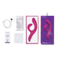 Vibromasseur We-Vibe Nova 2 contrôlé par application | Vibromasseur lapin flexible | Vibromasseur téléphone fuchsia | Meilleur vibromasseur pour femmes