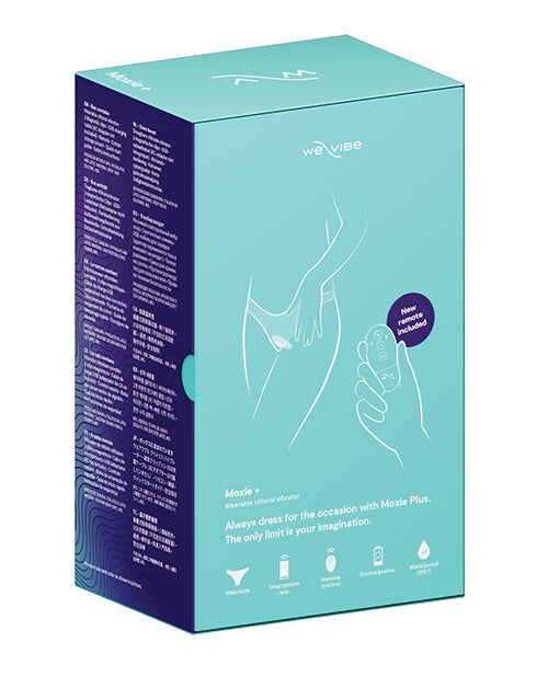 We-Vibe Moxie+ Vibreur Culotte - Aqua