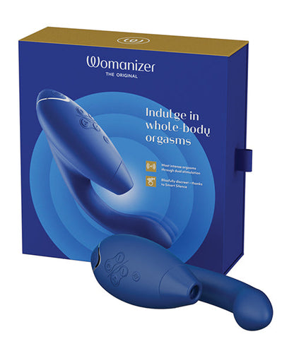 Womanizer Duo 2 Clitoridien et Point G - Blueberry