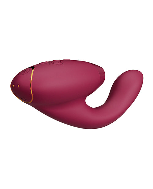 Womanizer Duo 2 Clitoridien & Point G Lapin - Bordeaux